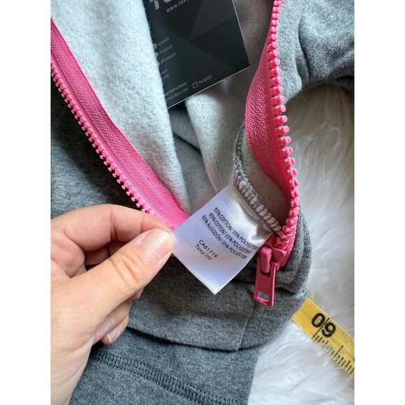 Kids Gray and Pink Matching Set - Picture 5 of 8